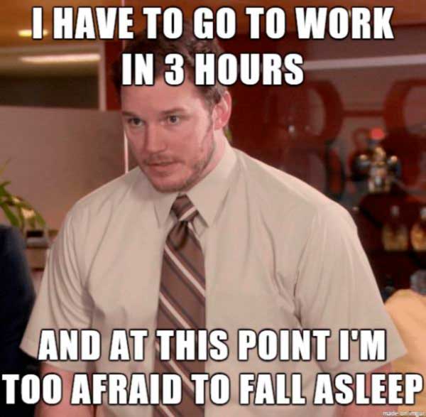 Male nurses need sleep as well